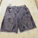 Men's Clothing Heavy Diamond Studded Denim Shorts Men's Fashion Trend Style Personality Street Summer Casual Loose Shorts_mkmklike.com