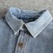 Men's Clothing Men's Retro Trendy Washed Distressed Denim Long Sleeved Shirt Casual Workwear Style Youth Jacket_mkmklike.com