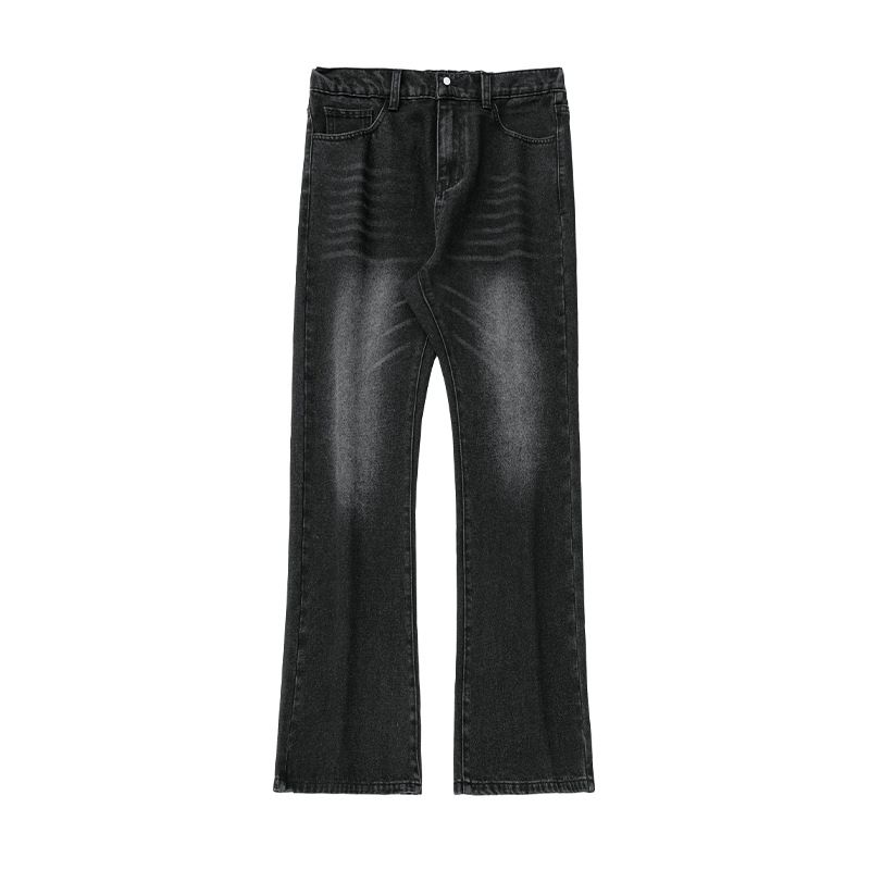 Men's Clothing Autumn New Loose Straight Bell Bottom Pants Trendy Casual Long Pants_mkmklike.com