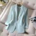 Women's Clothing White small suit jacket for women 2023 new spring and autumn Korean style casual high-end fashion suit ladies tops_mkmklike.com