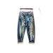 Men's Slimming Washed Denim Jeans American Street Graffiti Loose Straight Leg Trendy Wide Leg Versatile Jeans_mkmklike.com
