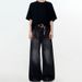 Vintage Washed Black Straight-Leg Jeans – Oversized Streetwear Denim Pants For Men (S-XL)_mkmklike.com