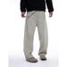 New American Retro 3D Silhouette Curved Knife Jeans Stonewashed mid Waist Loose Casual Pants Straight Leg Blue_mkmklike.com