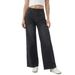 High-waisted Stretchy Washed Knit Jeans, Wide-leg Loose Straight Pants, Versatile Casual Women's Trousers, 2026 Autumn_mkmklike.com