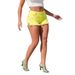 Voya Women's Denim Shorts, Summer Washed, Worn Edges, High Waisted, Spicy Girl Fashion Jeans_mkmklike.com
