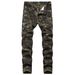 Men's Clothing Camouflage Jeans, Trendy And Stylish Slim Fit Stretch Camouflage Trousers_mkmklike.com