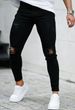 Mens Skinny Stretch Ripped Jeans Pants Men_mkmklike.com