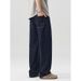 Men's Clothing Mingge | 2025 Spring/Summer New Casual Original Jeans Men's American High Street Fashion Loose Straight Trousers_mkmklike.com
