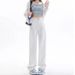 Coffee Colored High-Waisted Wide Leg Jeans for Women Slimming Casual Loose Straight Leg Trousers Trendy Versatile New Style_mkmklike.com