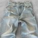 Unisex European American Style Washed Distressed Solid Color Jeans Y2K Street Fashion Casual mid Waist Straight Long Pants_mkmklike.com