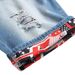 Men's Distressed Denim Shorts Straight Leg Mid Rise Knee-Length Ripped Jean Shorts For Men, Vintage Washed Casual Cargo Shorts_mkmklike.com