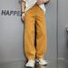 Men's Clothing for men style with big pockets, brand, high end, handsome, loose straight leg, high street, personality, wide leg long pants_mkmklike.com
