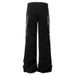 Men’s Streetwear Distressed Embroidered Jeans – Loose Straight Fit, Gothic Thorn Stitching, Unisex Appeal (Sizes M-2XL, Black, Washed Finish)_mkmklike.com