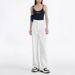 White Water-resistant Tencel Jeans For Women, 2025 Summer Casual, Age-reducing, High-waisted, Slimming, Straight-leg,_mkmklike.com