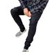 Men's Clothing Ripped Patch Stretch Slim Fashion High Street American Jeans Black Men's Pants 569_mkmklike.com