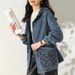 Women's Loose Large Size Denim Short Jacket with Hood Fashionable Korean Style Spring Autumn Waisted Casual Top_mkmklike.com