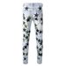 Men's Clothing Ripped With Green Star Slim Fit Distressed Jeans With Green Star Patches - High Street Fashion, Stretch Denim, Comfortable & Stylish_mkmklike.com