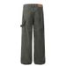 American Style Washed Multi-Pocket Cargo Jeans For Men Street Fashion Ins Loose Casual Solid Color Straight Long Pants_mkmklike.com