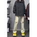 High-Waisted Flare Jeans For Women – Stretchy Bootcut Trousers With Vintage Buttons (S-3XL, Polyester Denim-Like, Office-to-Weekend Pants)_mkmklike.com