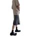Men's Washed Retro Distressed Casual Five-Point Denim Shorts Summer Style Loose Fit Whiskered Silhouette Trendy_mkmklike.com