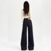 Women's High Waist Flared Denim Jeans - Stretchy Wide Leg Bell Bottoms With Fleece Lining (XS-2XL, 5 Colors & 3 Lengths)_mkmklike.com