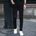 Men's White Skinny Jeans Ripped Stretchy Slim Fit Casual Long Pants Style Summer Trendy Denim_mkmklike.com