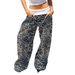 Low-Rise Baggy Jeans For Women – Streetwear Denim Pants With Leopard Print & Washed Blue, Oversized Aesthetic_mkmklike.com