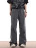 Unisex High Street Cargo Jeans – Multi-Pocket Loose Straight Fit, Retro Cleanfit Style For Men & Women_mkmklike.com