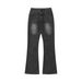 Men's Clothing Men's Slim Fit Stretch Jeans Cleanfit Washed Style High Street Vibe Black Gray Straight Leg Jeans_mkmklike.com