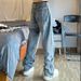Streetwear Embroidery Button-Fly Jeans | Oversized Denim Pants With Vintage Wash & Hip-Hop Vibe (M-3XL) | Cotton Blend Relaxed Fit_mkmklike.com