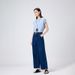 Coolmei Women's 9/10 Length Straight-Leg Pants, 2025 Spring New Style, Non-Stretch, Back Pocket, High-Waisted, Slimming_mkmklike.com