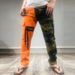 2025 Men's Jeans High Street Straight Loose Overalls Oversized Stitching Denim Trousers New Fashion Hip-hop Men's Casual Pants_mkmklike.com