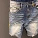 Vintage Washed Distressed Denim Shorts | Men's Stretch Retro 5-Inch Inseam With Artful Rips | Grunge Streetwear (Breathable & Sun-Faded For Summer)_mkmklike.com