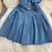 Women's Clothing Women's Age-reducing College-style Sweet Flying Sleeve Strap Dress Women's Retro Denim A- Line Short Dress Trendy_mkmklike.com