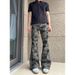 Galaxy Star Camo Print Vintage Washed Jeans For Men – Loose-Fit Distressed Denim Pants With Retro Streetwear Style_mkmklike.com