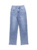 Women's Clothing High Waisted Street Style Wide Leg Jeans_mkmklike.com