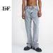 EF Denim | 2023 New Korean Version Non-elastic Trousers Men's Slit Straight Jeans Retro Casual Pants_mkmklike.com
