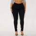 New American-style Cross-border European American Fashion Black And White High-elasticity Slim-fit Plus-size_mkmklike.com