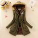 Women's Clothing 2024 Winter New Medium Long Cotton Coat Women's Large Fur Collar Lambskin Coat Plus Velvet Thickening Loose Cotton Clothes Trendy_mkmklike.com