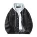 American Style Hooded For Men, Spring And Autumn Vintage Workwear Jacket, Versatile Turn-Down Collar Top, Cross-Border_mkmklike.com