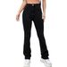 ELLE Women's High Waist Jeans Slim Fit Versatile Stretch Straight Pants_mkmklike.com