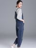 K Cowboy Overalls, Plus Size, Slightly Chubby, Loose Casual Pants, Women's Clothing, High-end Feel_mkmklike.com