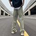 Men's Trendy Straight Leg Jeans Slightly Stretchy Fashionable Long Pants Simple Design Spring Youthful Style_mkmklike.com