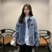 Chicco Hong Kong Style Loose Denim Jacket Female Students, Spring And Autumn Korean Version, Plus Size, Petite, Long Sleeve_mkmklike.com