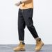 Large Size Men's Spring And Summer Elastic Waist Jeans Men's Trendy Brand Elastic And Thin Black Jeans Men's Cross-border Wholesale_mkmklike.com