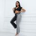 Women's Clothing Elastic Fashion Washed Contrast Color Jeans_mkmklike.com