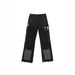 Vintage Washed Distressed Denim Jeans For Men - Retro Loose Fit Cat Whisker Hand-Rubbed Hip Hop Streetwear Pants (Black)_mkmklike.com