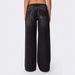 Classic Color Loose Wide Leg Fashionable Printed Denim Pants For Women_mkmklike.com