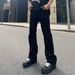 Nordmann European And American Style Retro Washed Jeans Men With Button Design, Niche High Street Flared Slimming Long Pants For_mkmklike.com
