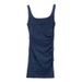 Waist Cinching, Pleating, Slimming, Hip Hugging Denim Suspender Dress For Children's Summer 2025 New High-End_mkmklike.com